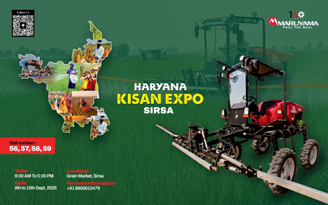 Maruyama at Kisan Expo 2025 – Grain Market, Sirsa