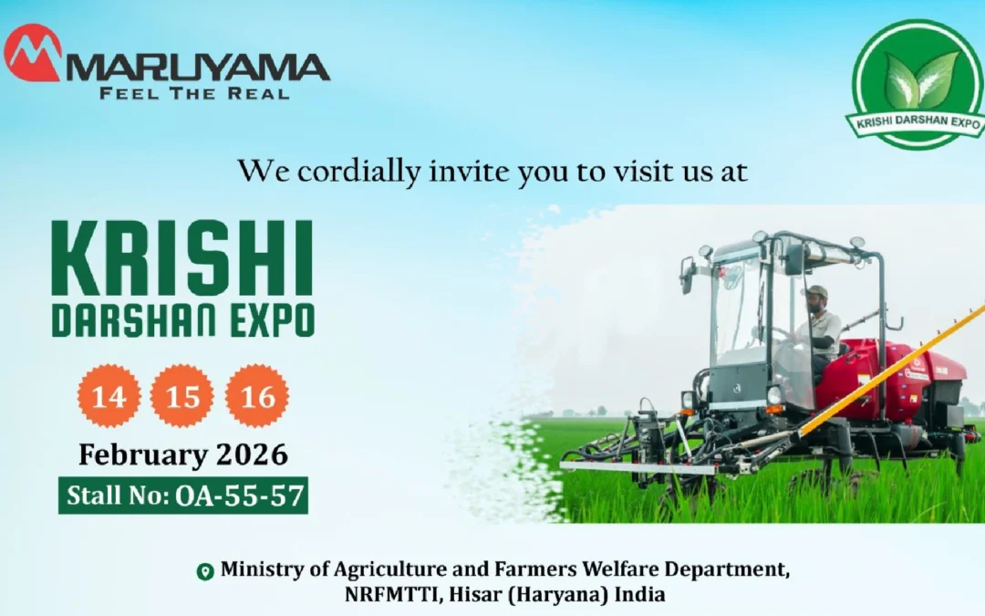 Visit Us at Krishi Darshan Expo, Hisar | Stall No- OA-55-57